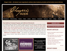 Tablet Screenshot of choopersguide.com